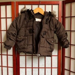 Toddler girls puffer
